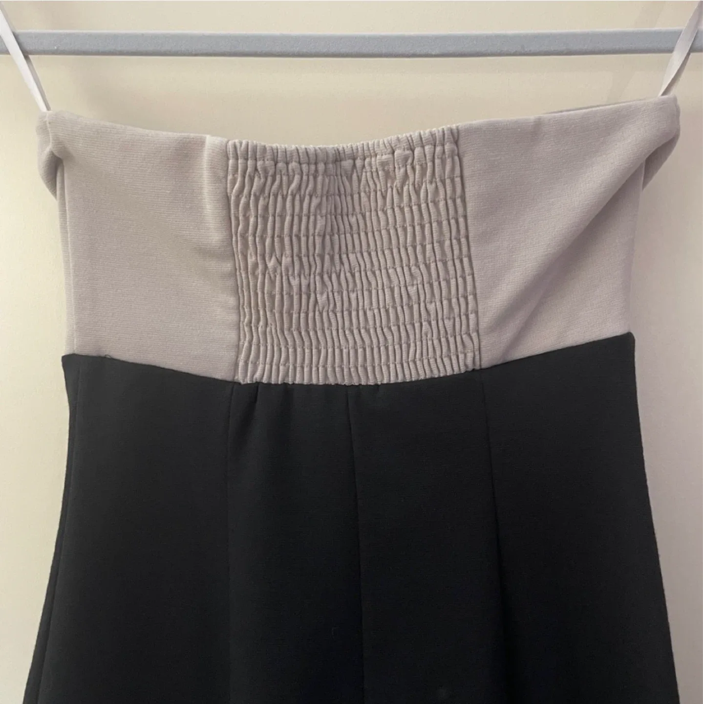 Urban Outfitters colourblock strapless dress image indicator(4)