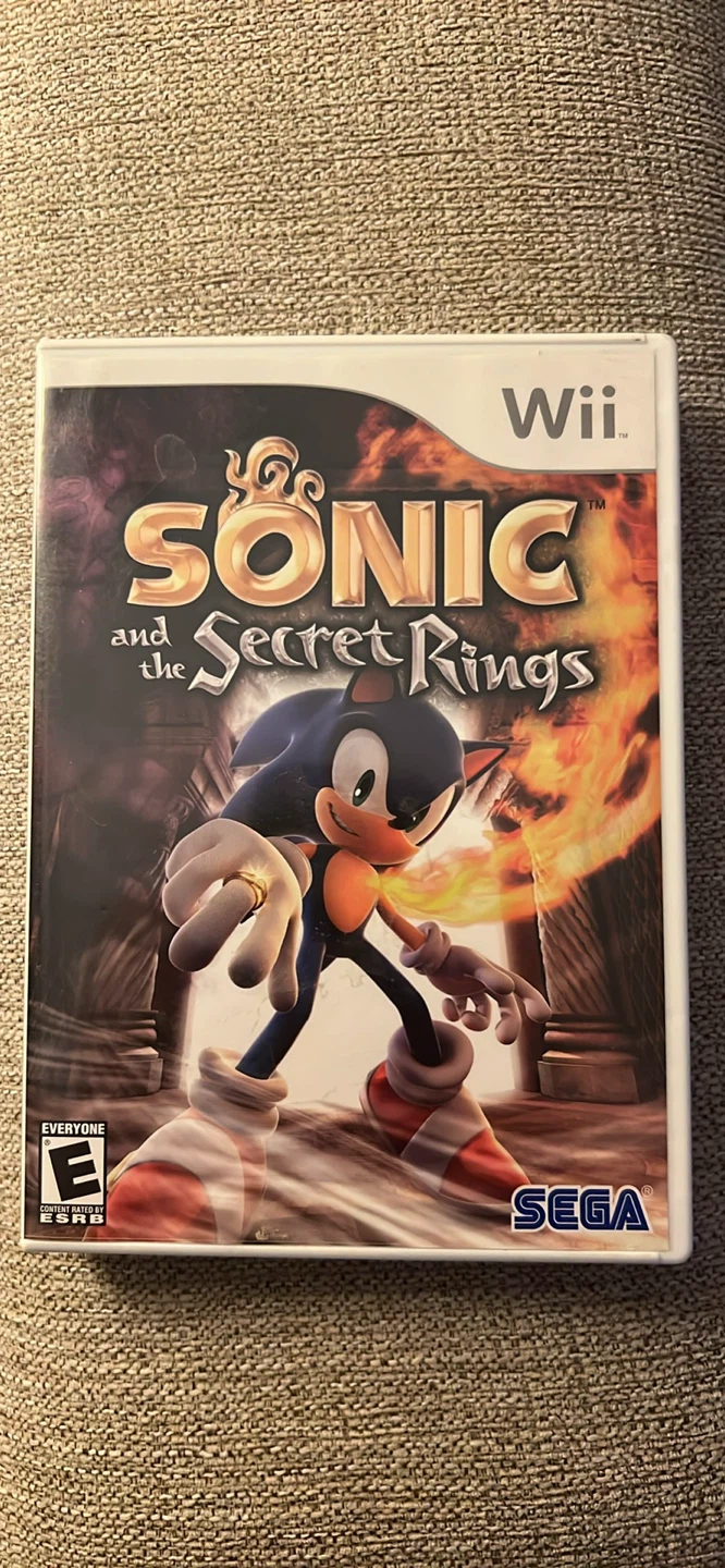 Sonic and the Secret Rings Wii Game