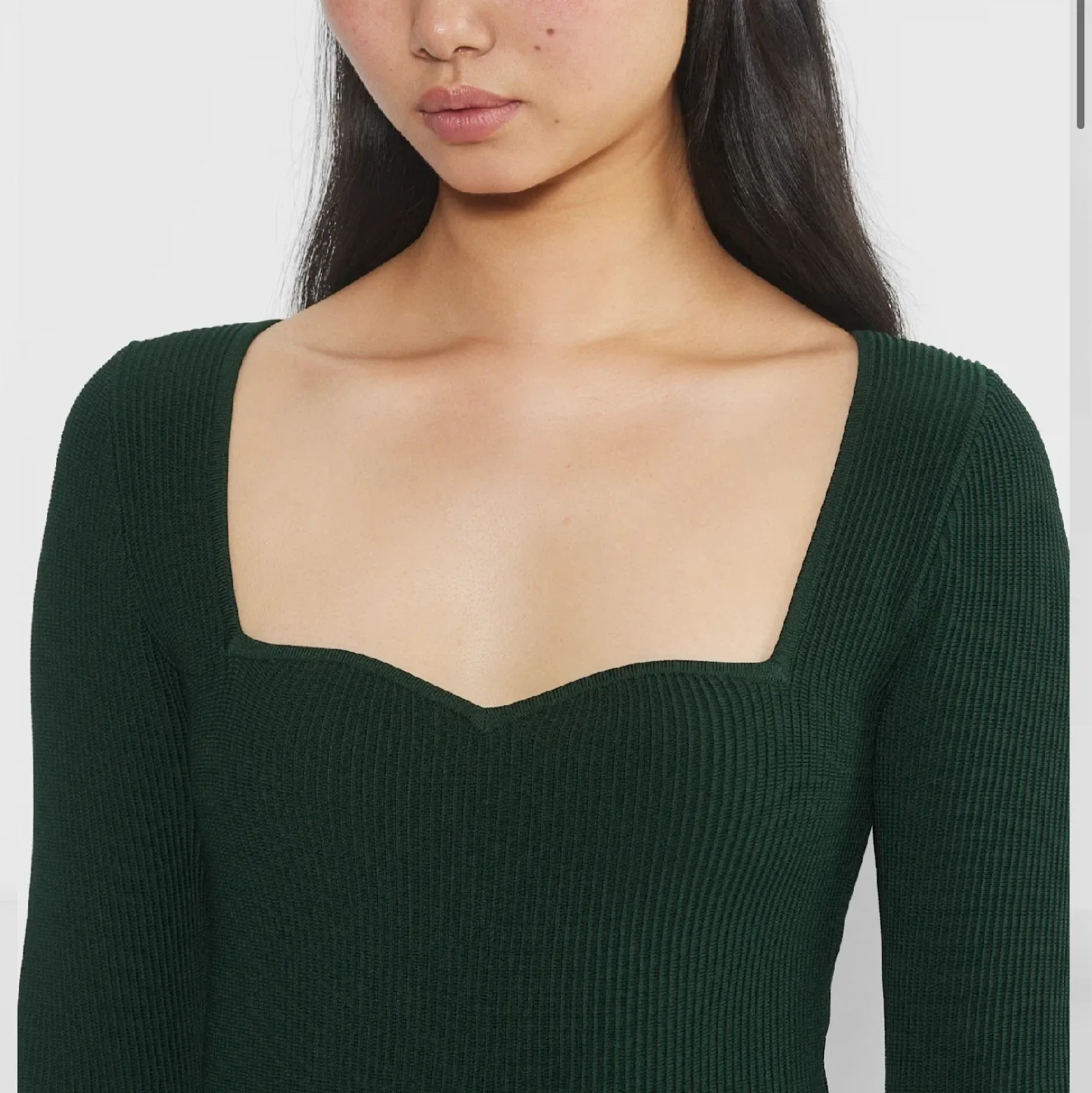 Babaton sculpt knit long sleeves Small New with tag image indicator(3)