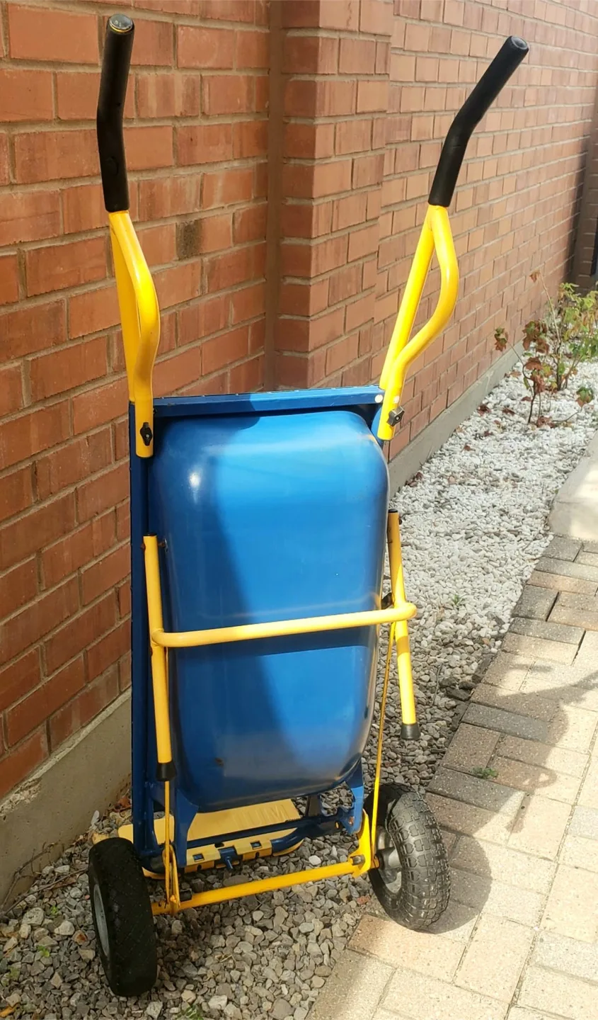 Blue & Yellow Wheelbarrow thumbnail