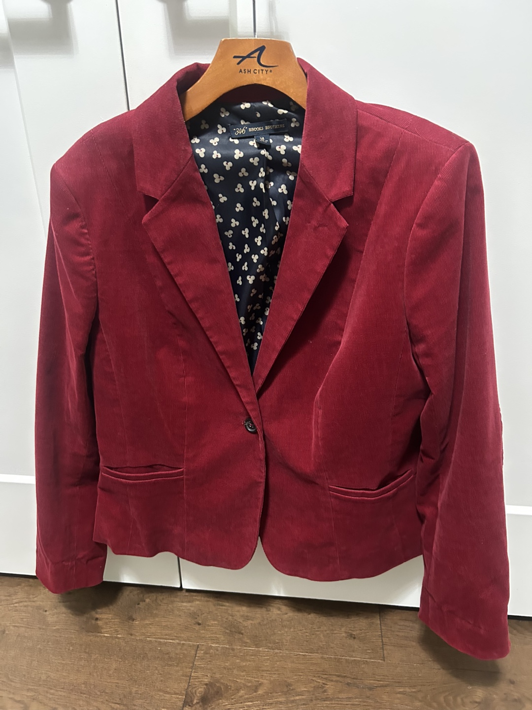 Brooks Brothers Red Corduroy Blazer