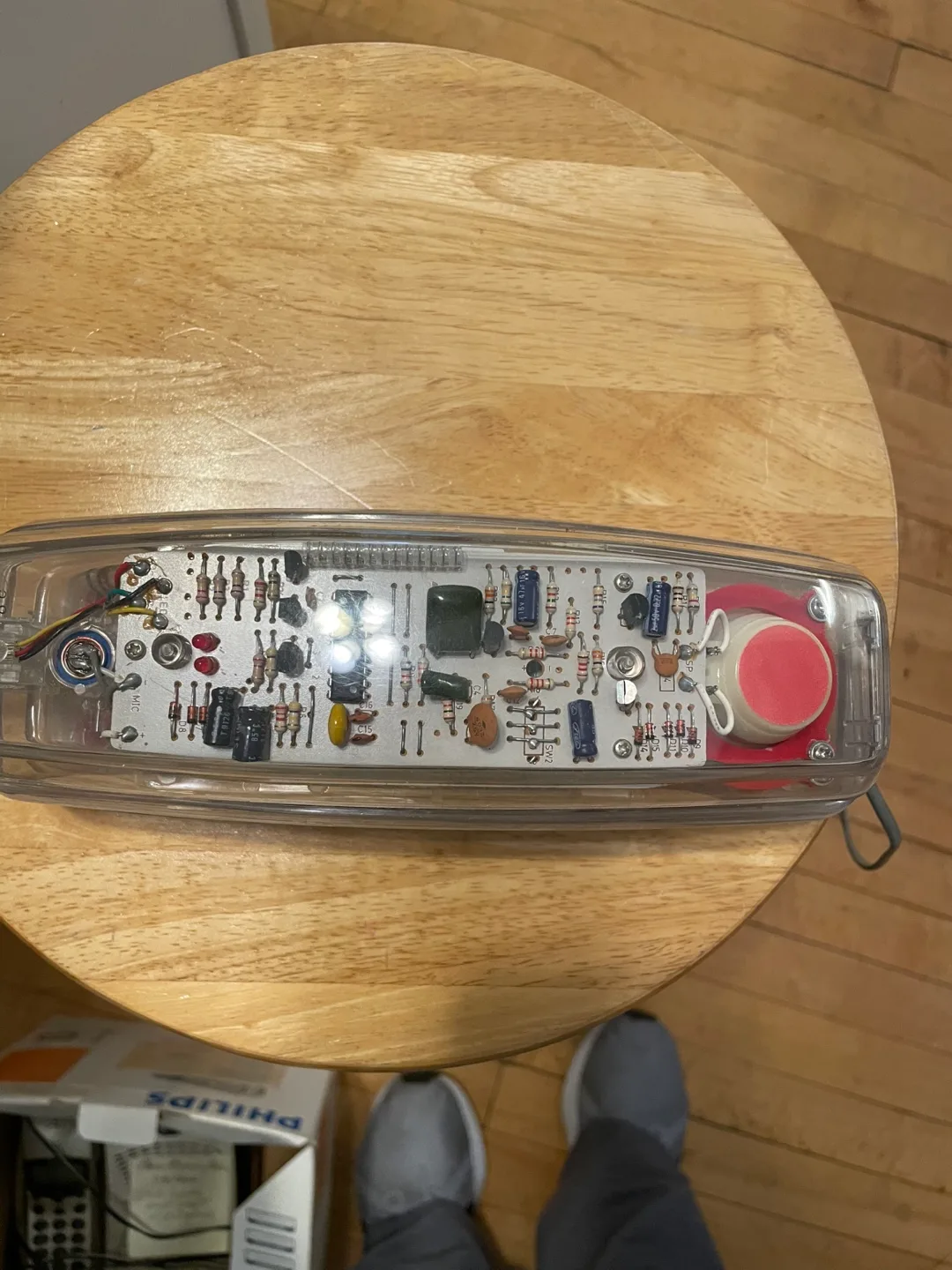 Lonestar 911 Clear See-Through Phone image indicator(2)