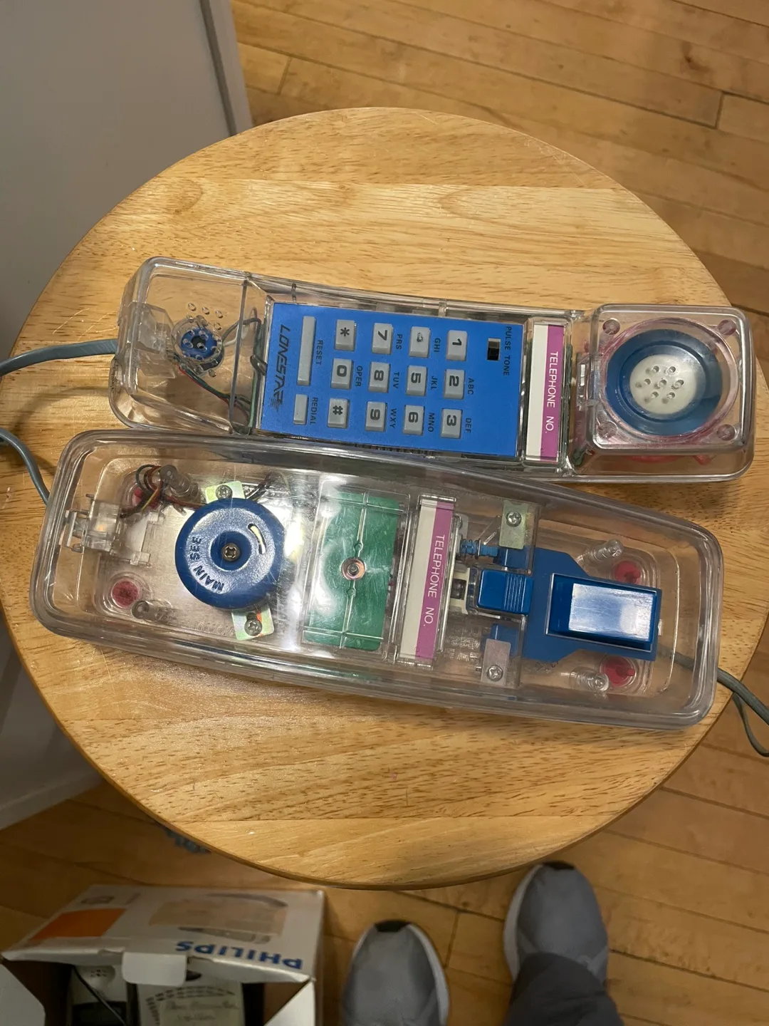 Lonestar 911 Clear See-Through Phone image indicator(3)