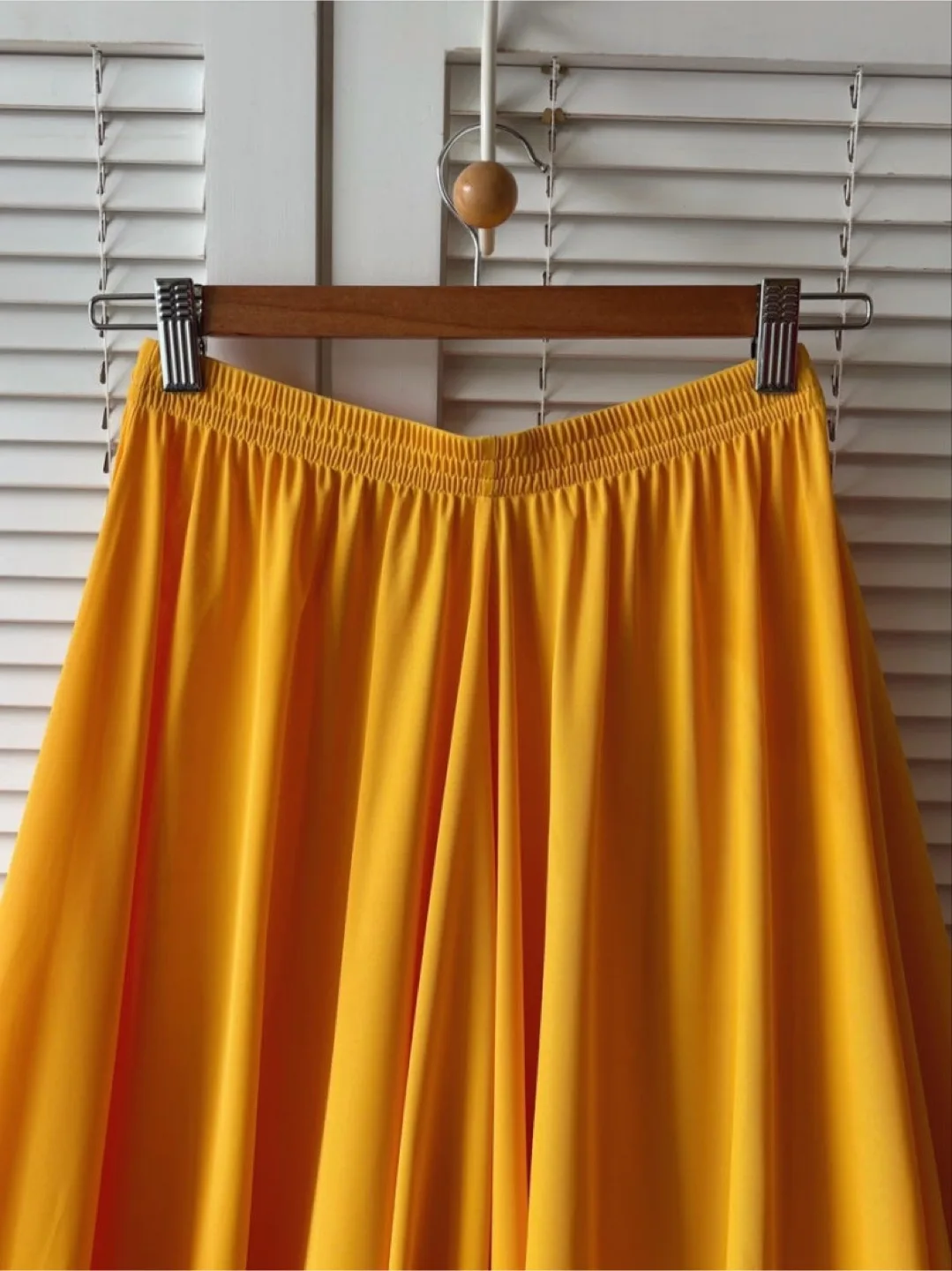 Vintage Maxi Long Flowy Full Skirt with Organza Hem image indicator(3)