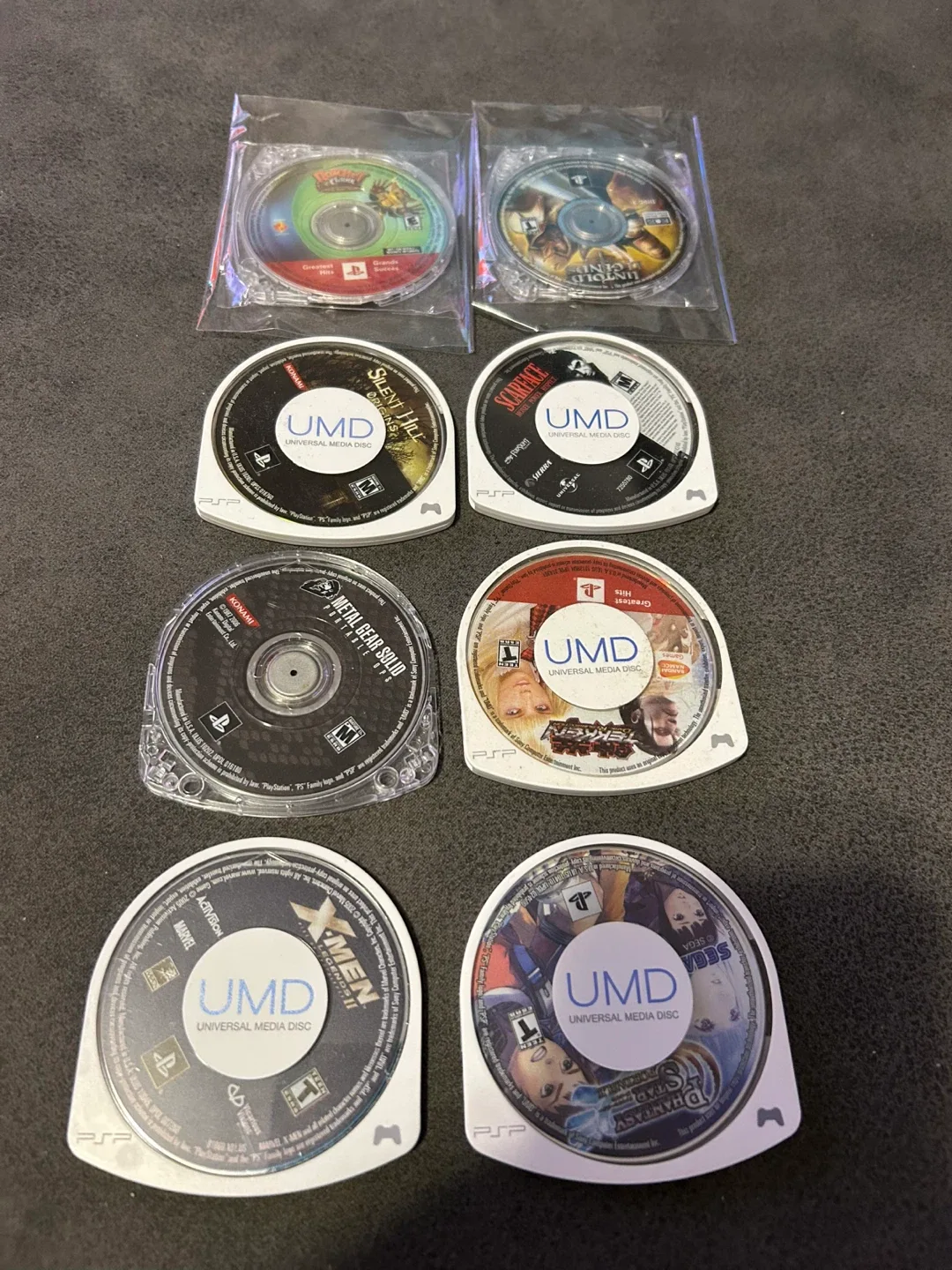 PSP UMD Game Lot - Metal Gear, Silent Hill, More! image indicator(2)