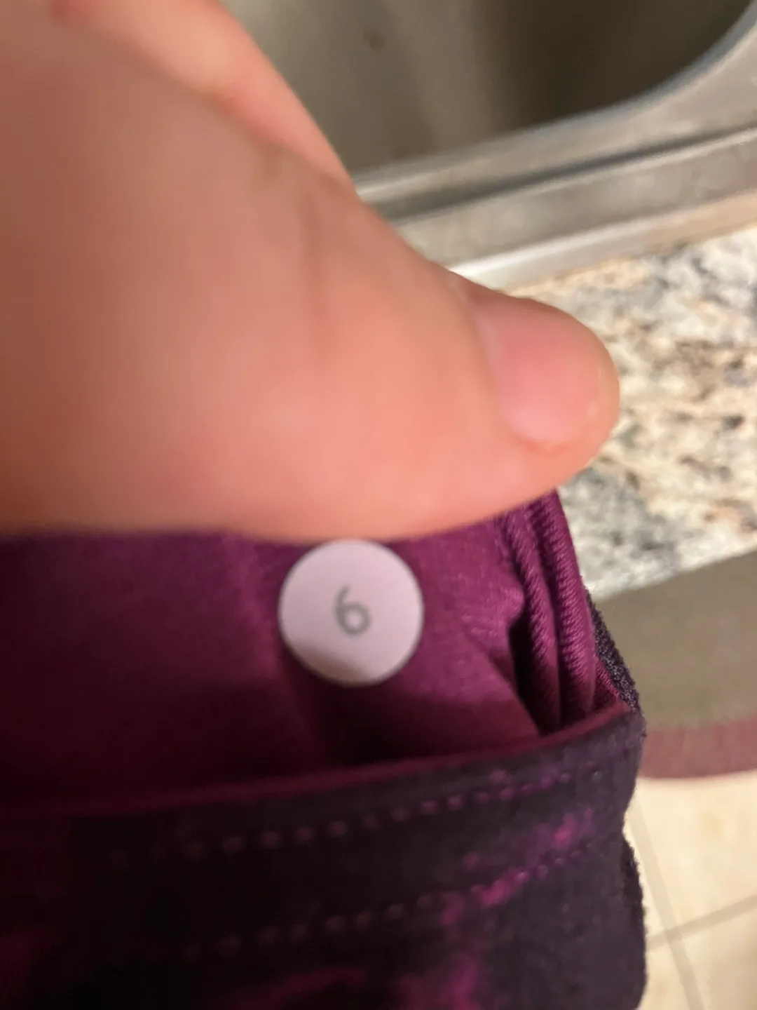 Lululemon Purple Leggings - Size 6 image indicator(4)