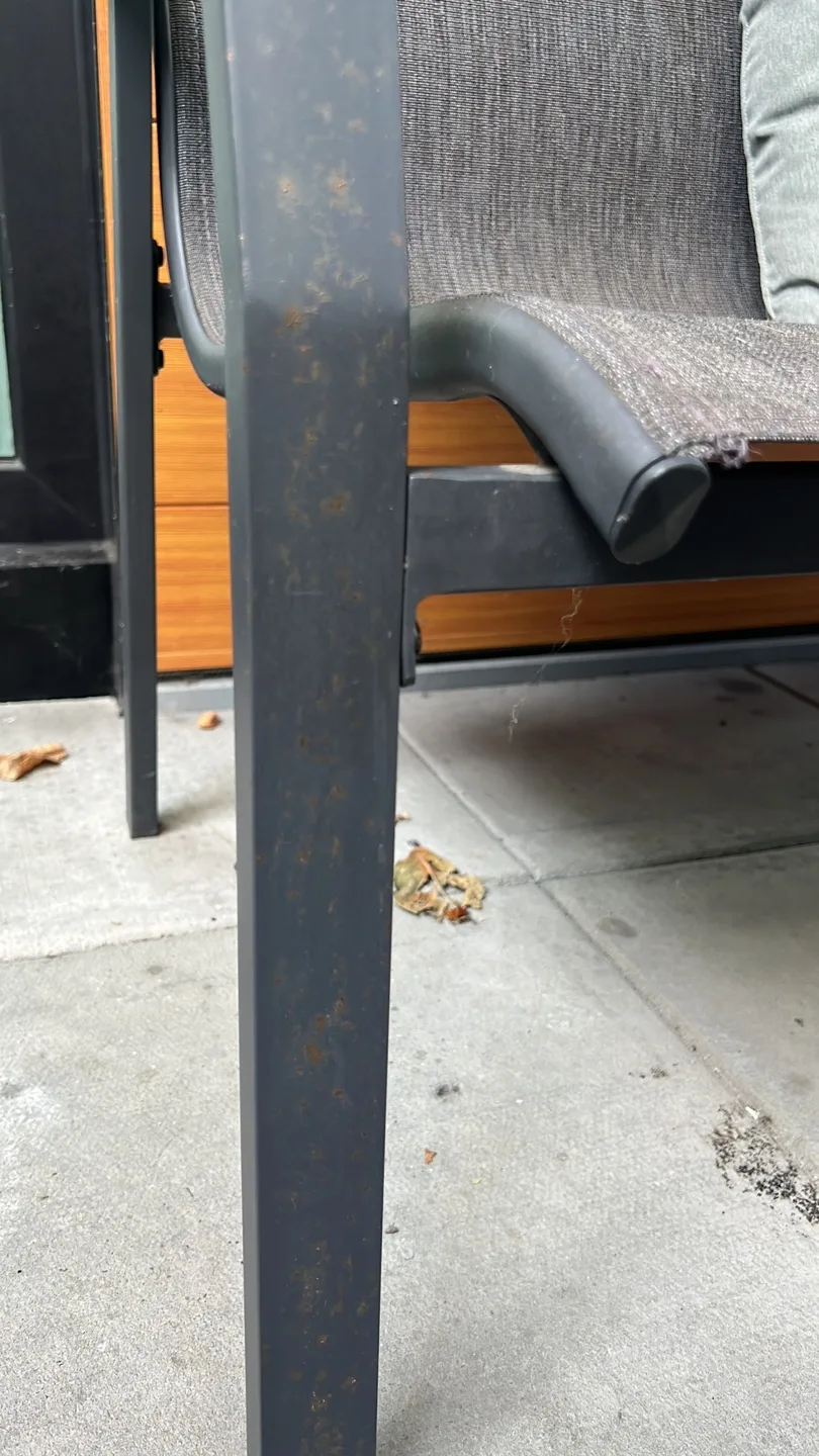 Outdoor Patio 4 pc Set - Loveseat, Chairs, Table image indicator(7)