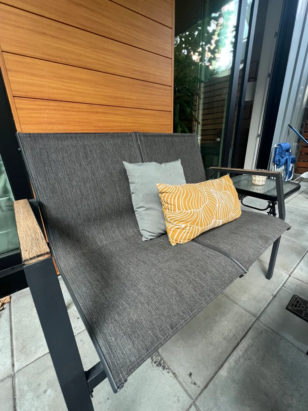 Outdoor Patio 4 pc Set - Loveseat, Chairs, Table image indicator(5)