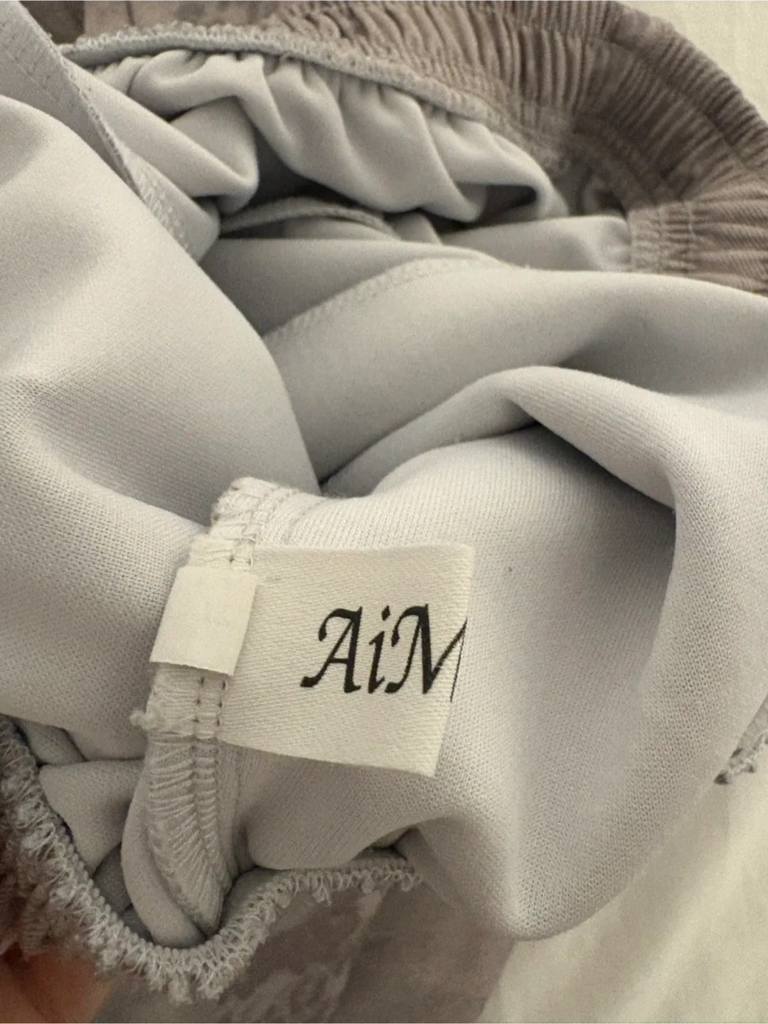 Grey wide leg sweatPants - Size L image indicator(4)