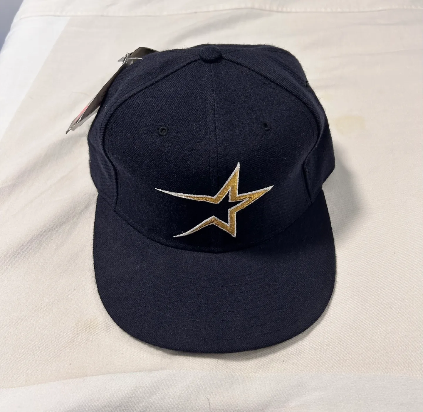 New Era Houston Astros Fitted Hat Size 7