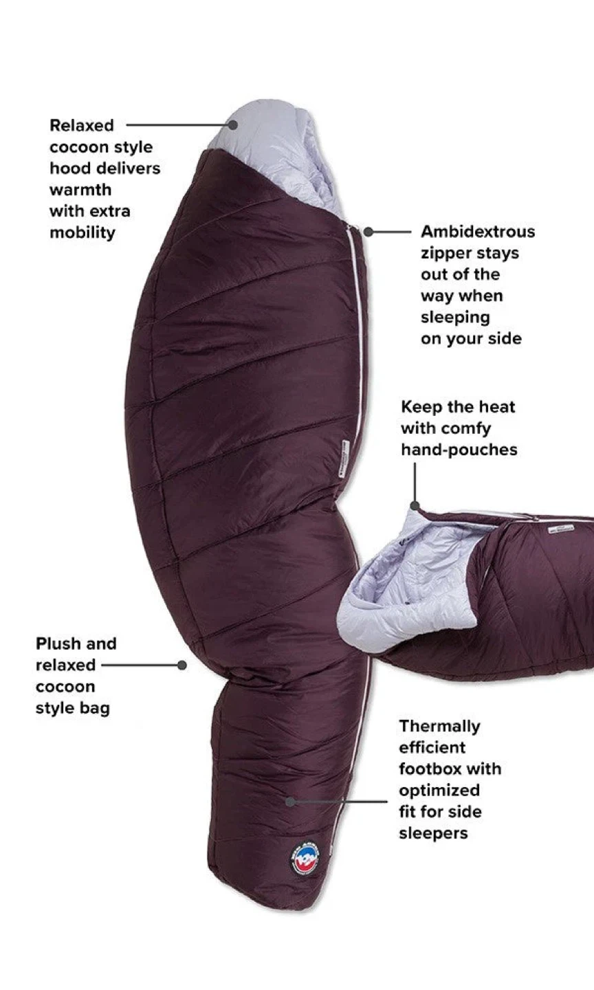 Big Agnes Women's Sidewinder SL 20° F / -6° C Sleeping Bag - photo 2
