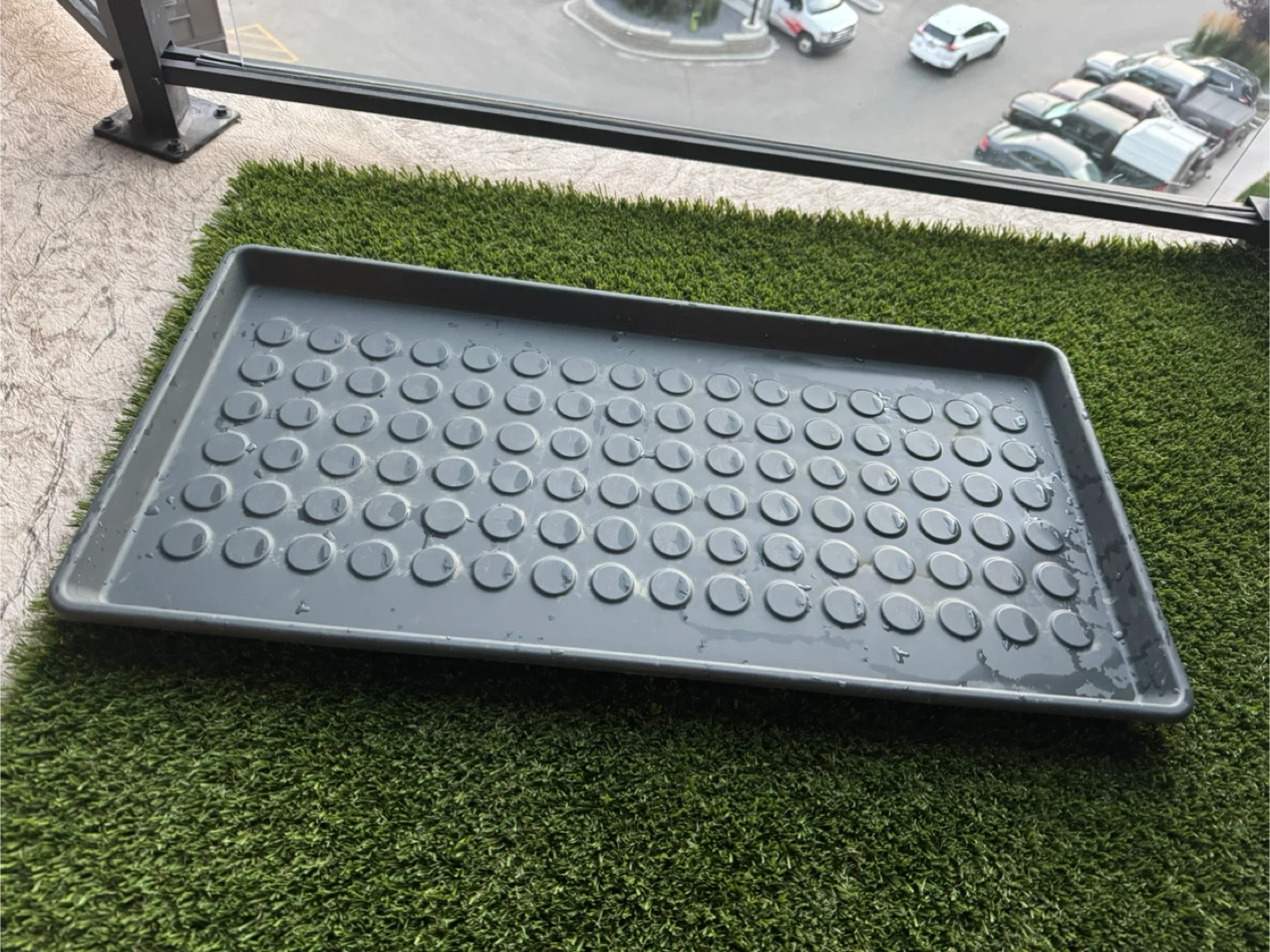 Grey Boot Tray