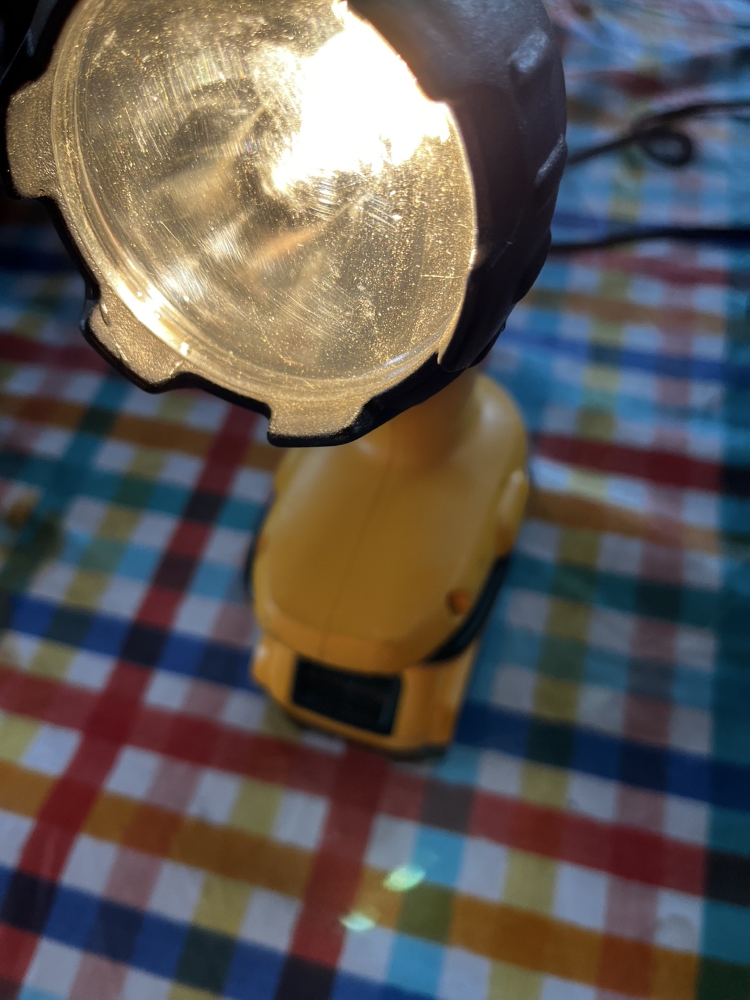 3 Dewalt lights all work great new battery and adpter - photo 4