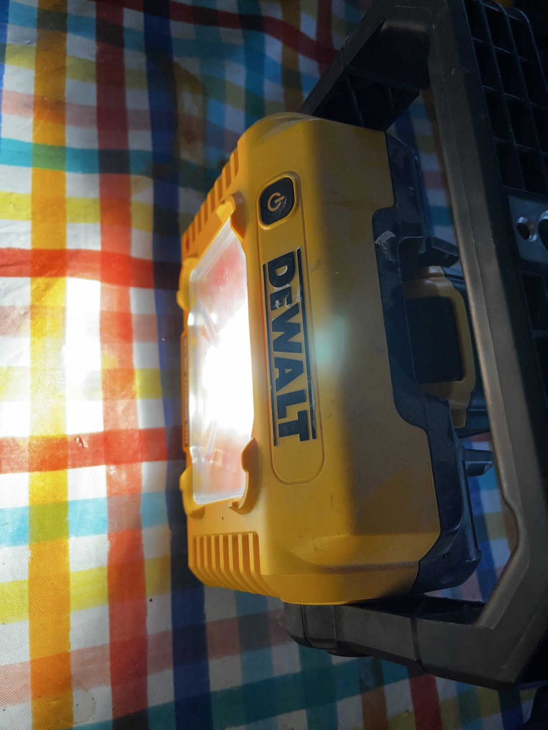 3 Dewalt lights all work great new battery and adpter - photo 5