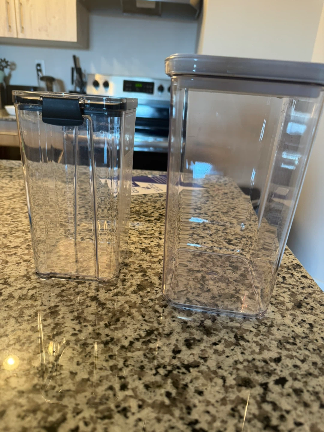 Clear Plastic Food Storage Containers