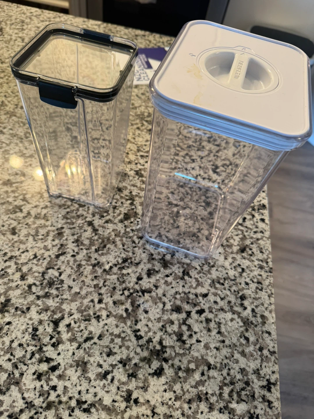 Clear Plastic Food Storage Containers - photo 2