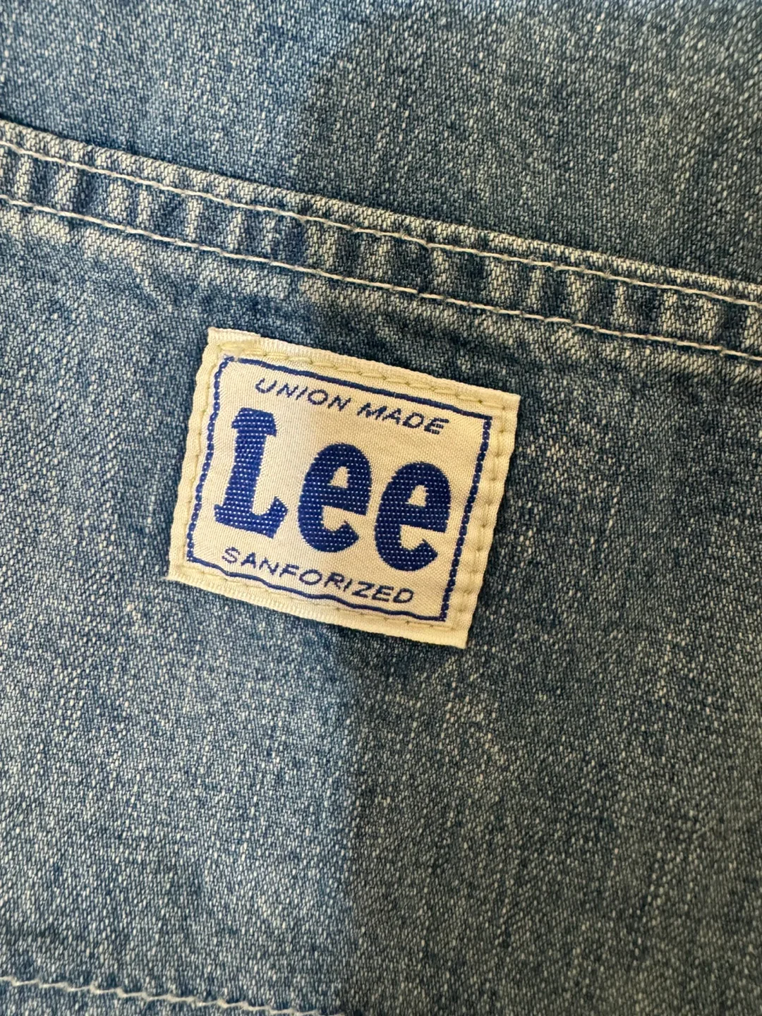 Vintage Lee 90s Denim Pants Men’s Workwear Dungarees Jeans image indicator(9)