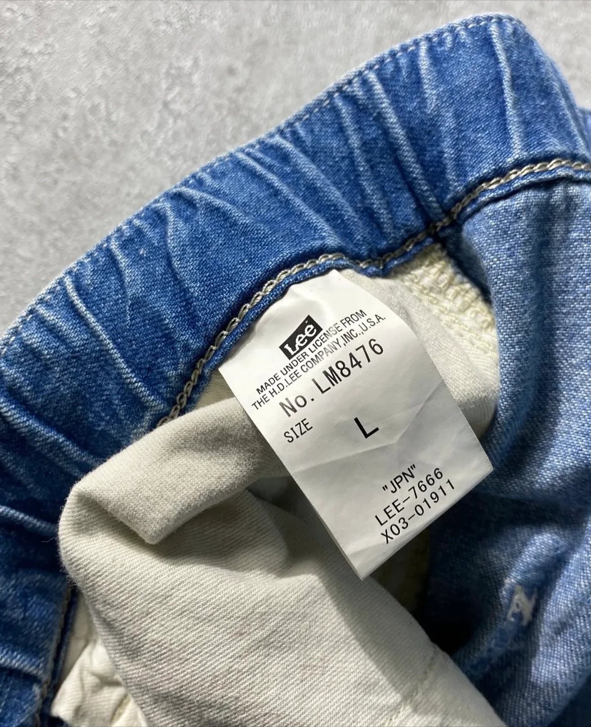 Vintage Lee 90s Denim Pants Men’s Workwear Dungarees Jeans image indicator(6)