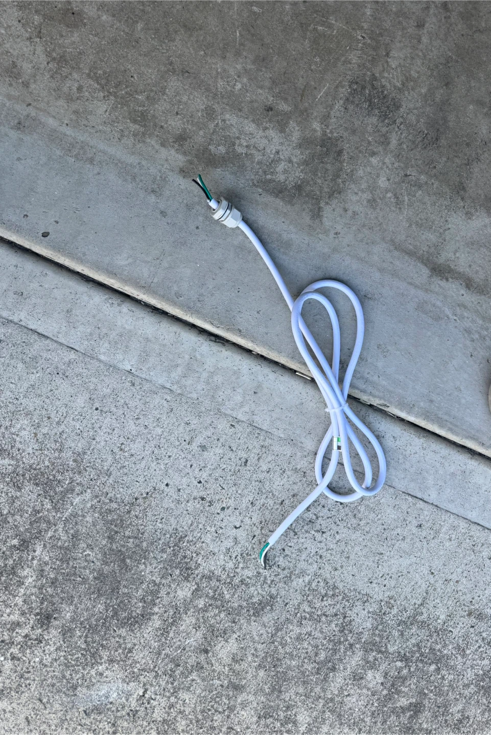White Electrical Cord