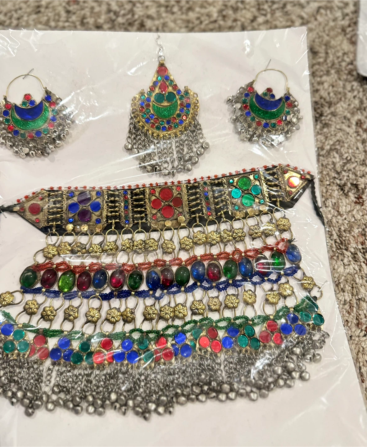Afghan Style Jewelry Set - photo 2