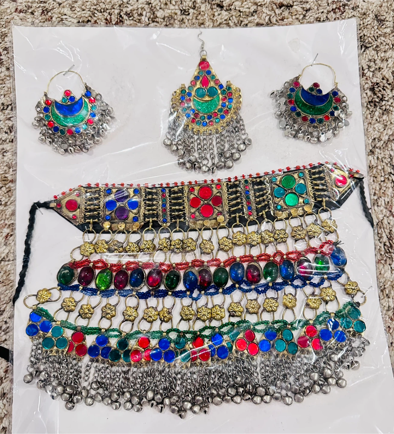 Afghan Style Jewelry Set