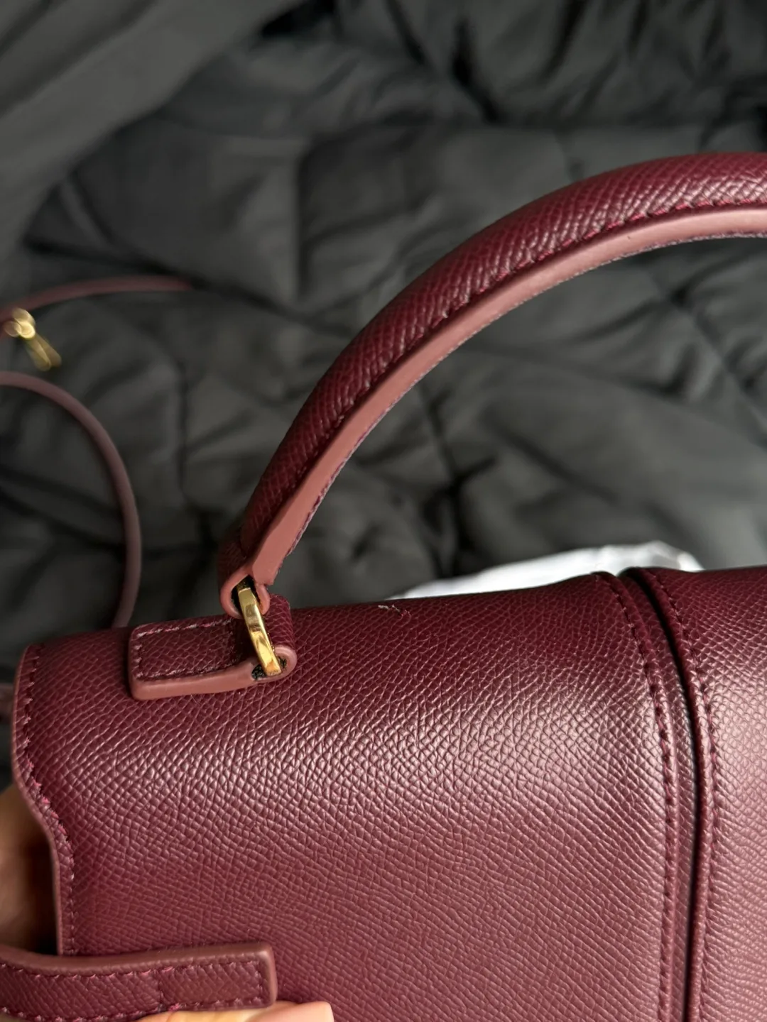 JW PEI Elise Large Top Handle Bag - Claret image indicator(4)