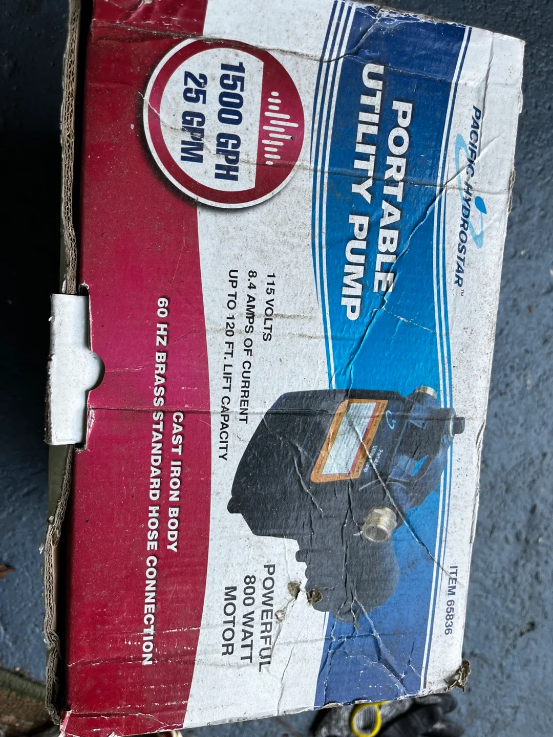 Pacific Hydrostar Portable Utility Pump thumbnail