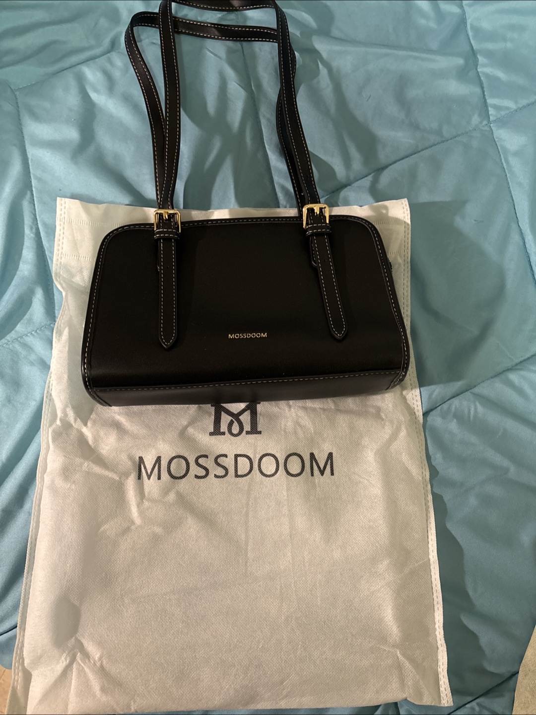 Mossdoom Black Shoulder Bag🥕