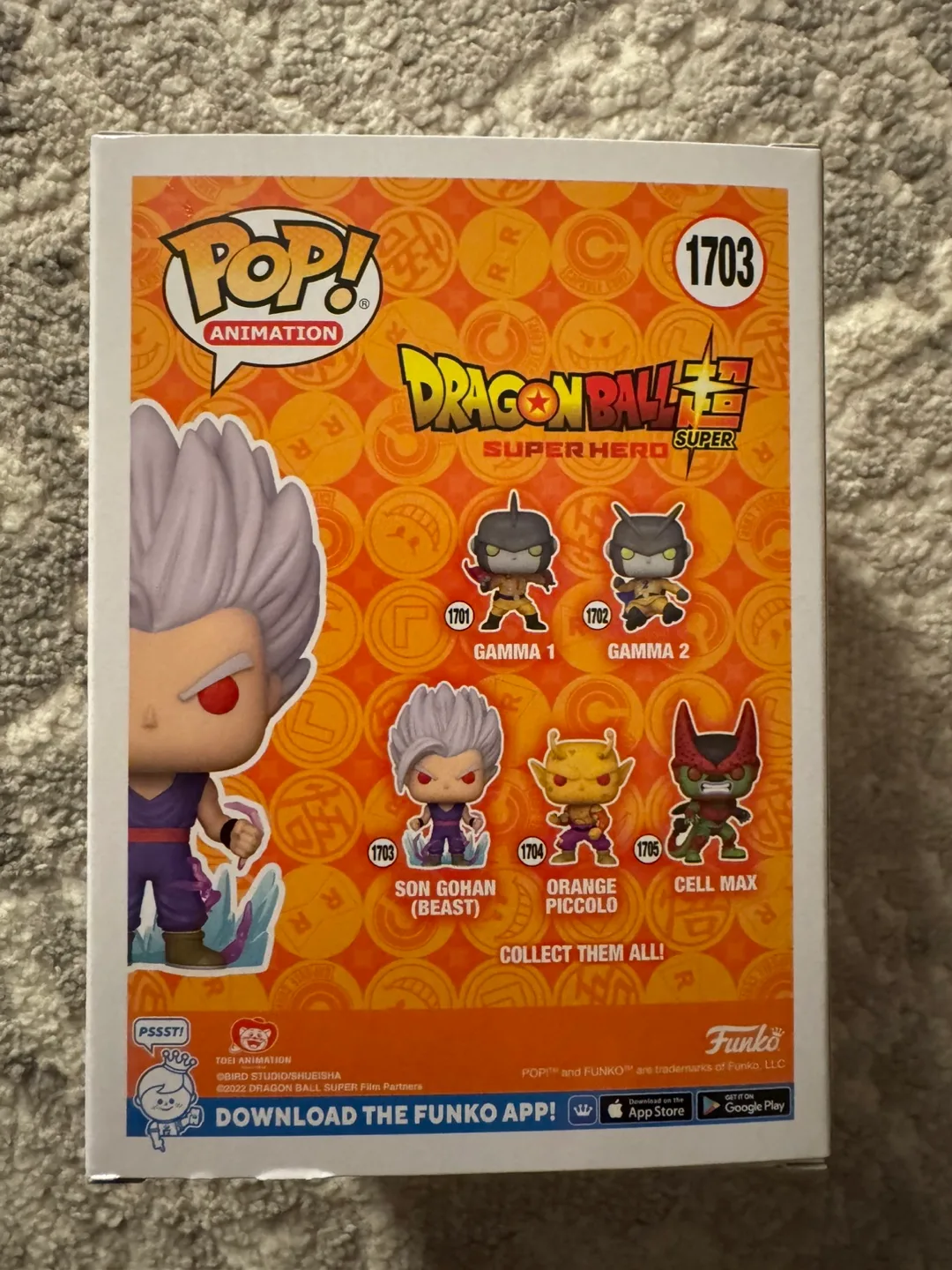 Funko POP! Dragon Ball Z - Son Gohan (Beast) #1703 image indicator(3)