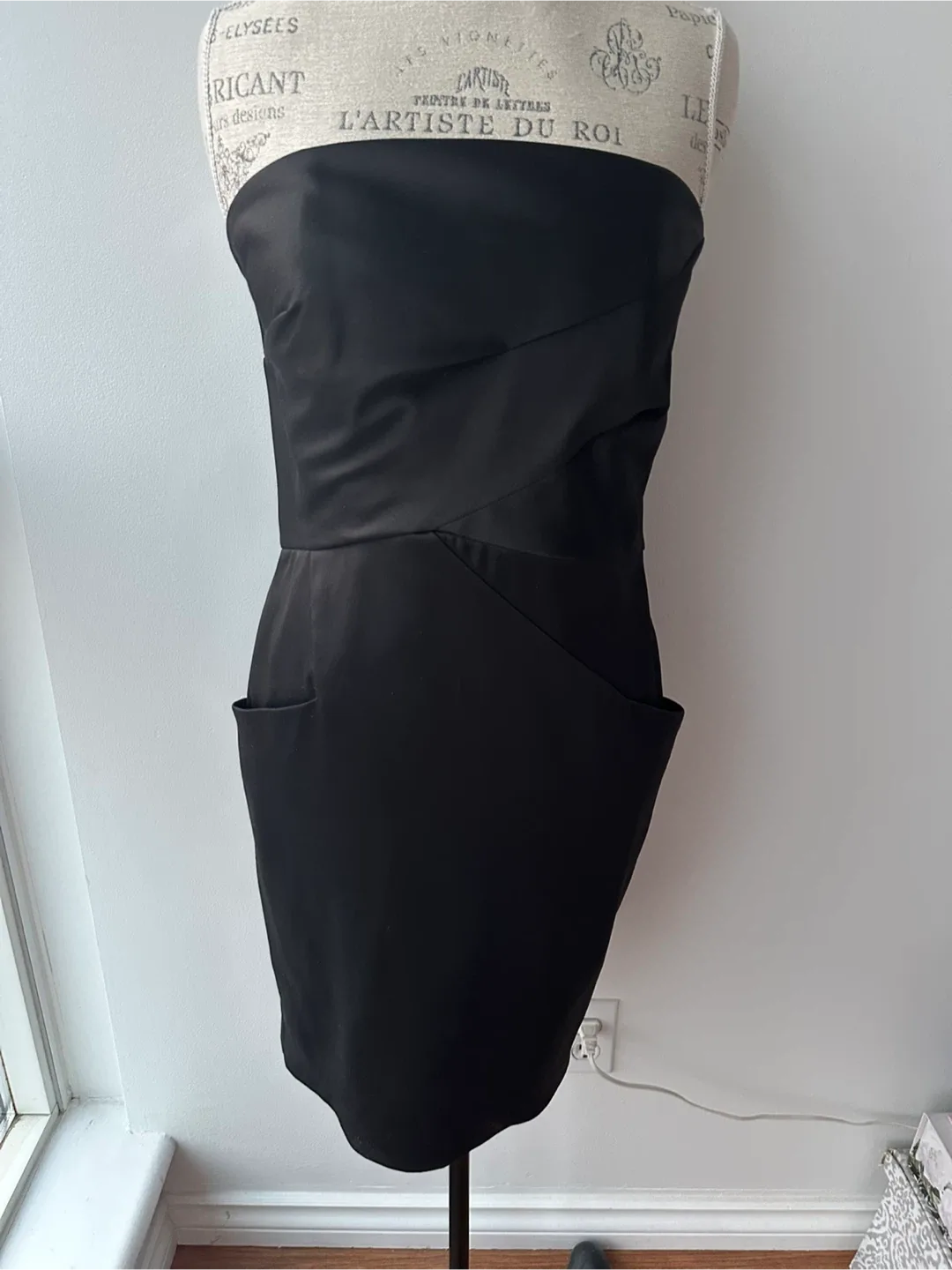 Black Strapless Dress thumbnail
