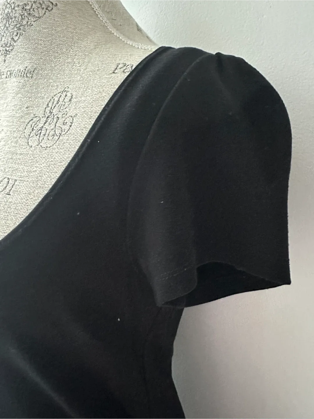 Theory Black & Grey Pleated Dress image indicator(5)