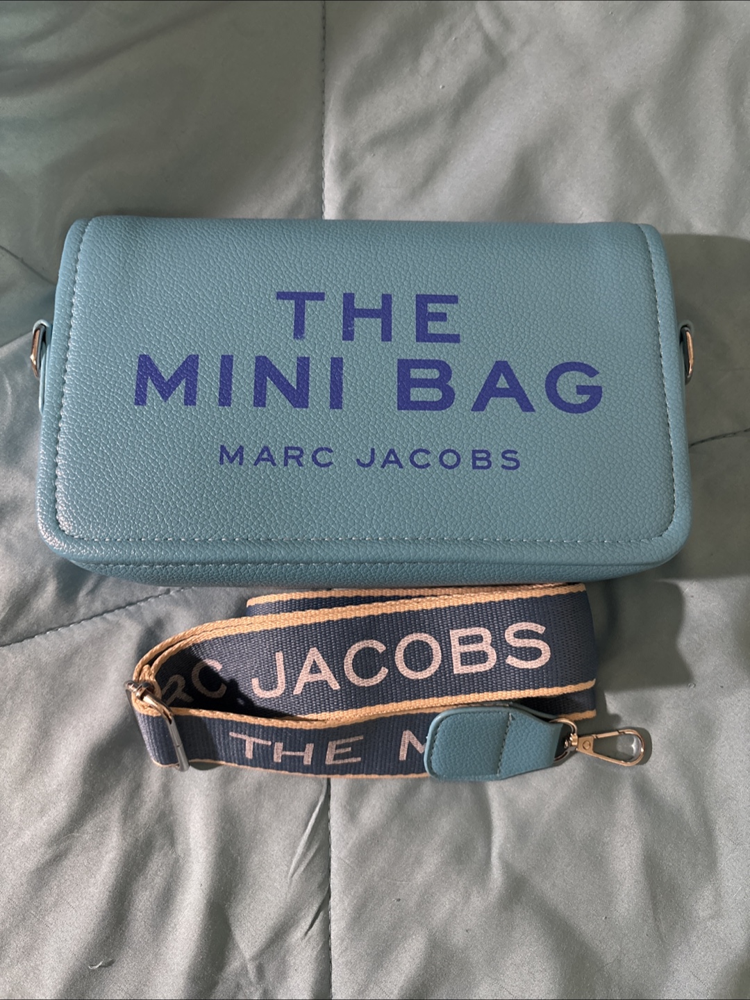 Marc Jacobs The Mini Bag - Blue🥕