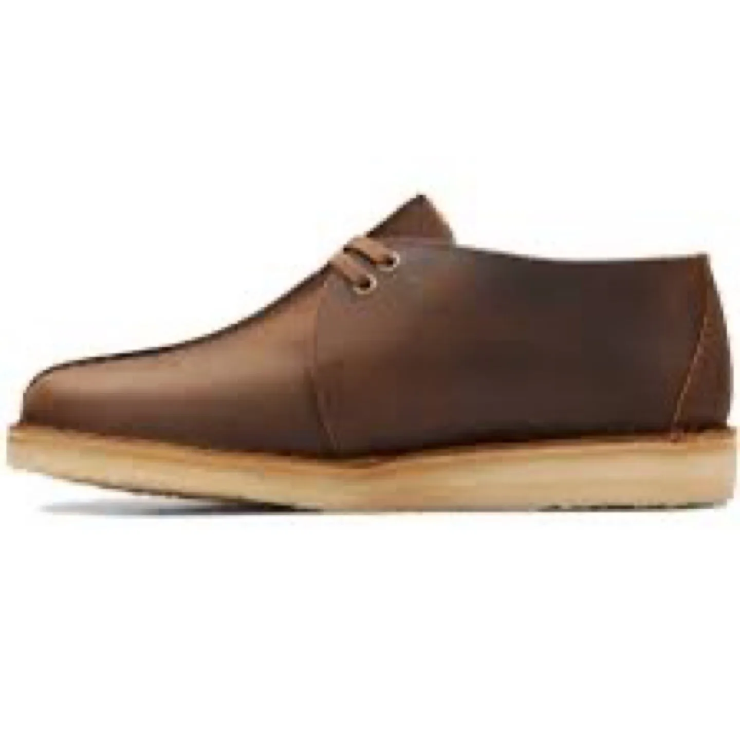 Clarks Originals Desert Trek Brown Leather Shoes image indicator(3)