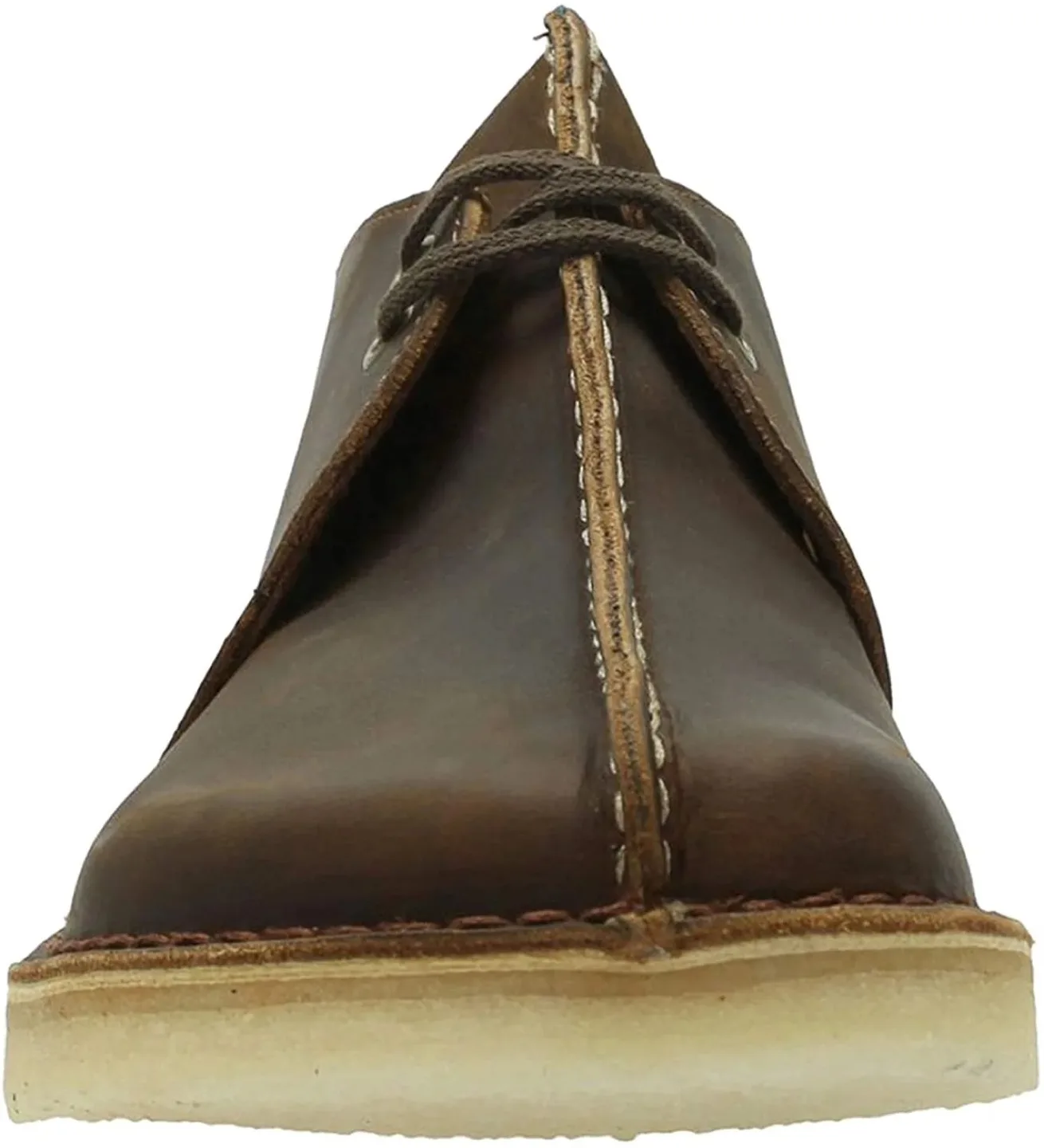 Clarks Originals Desert Trek Brown Leather Shoes image indicator(2)