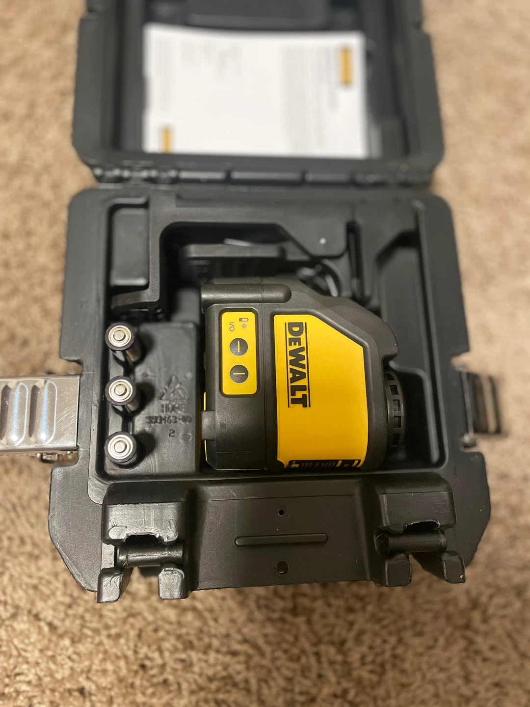 🥕Dewalt DW088CG Cross Line Laser Level - photo 4