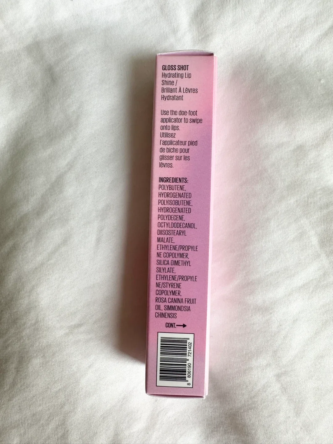 New Kaja Gloss Shot Hydrating Lip Shine - Milk Tea image indicator(5)