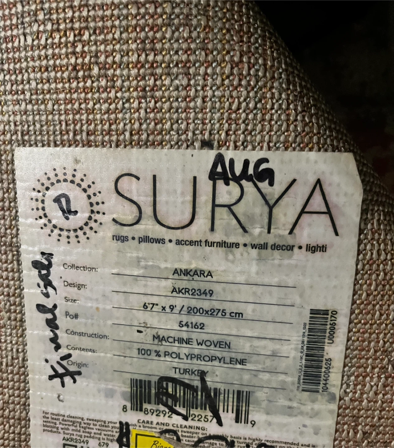Area Rug available for free - photo 2