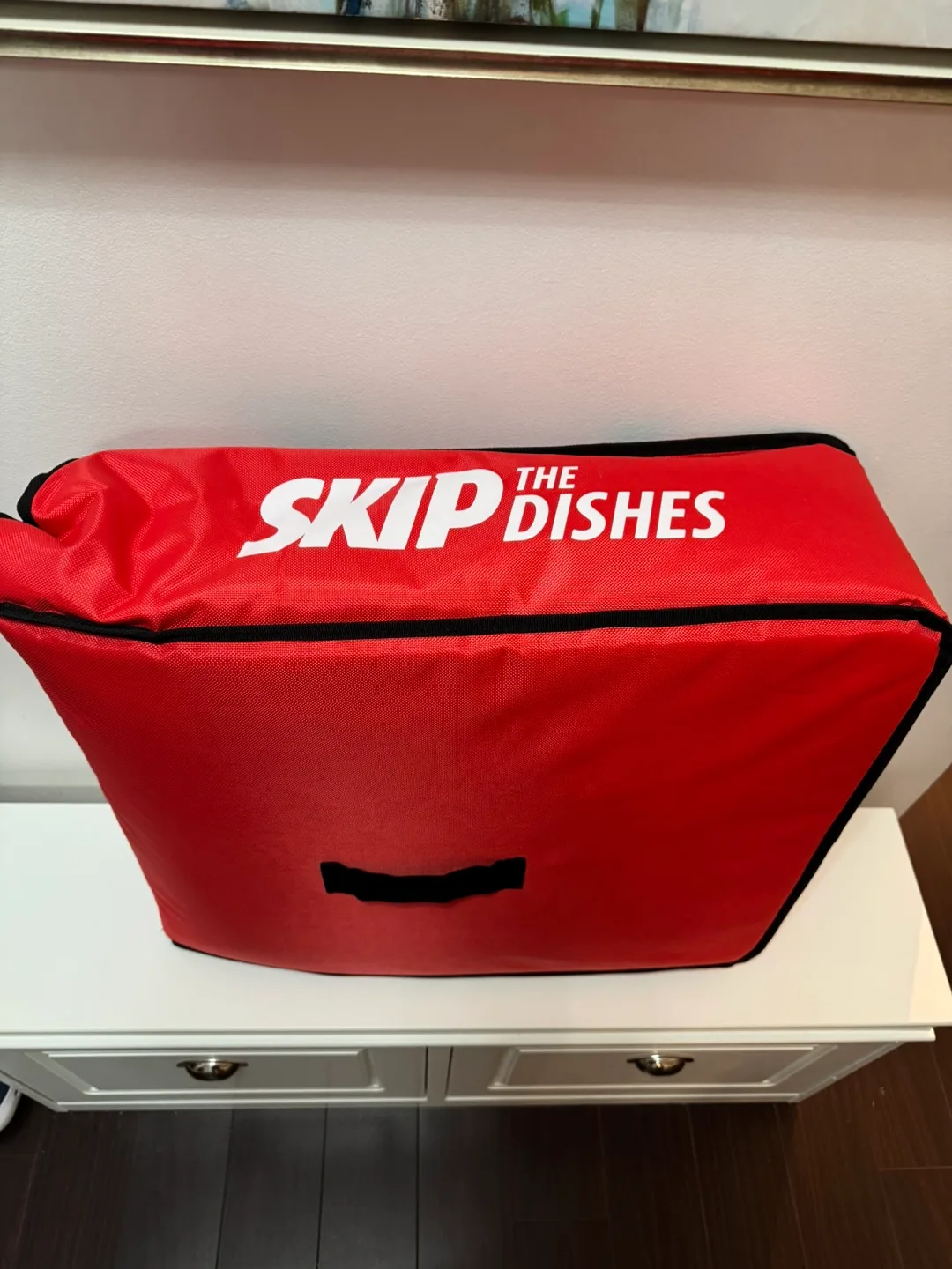 Skip The Dishes Insulated Delivery Bag - Red image indicator(3)