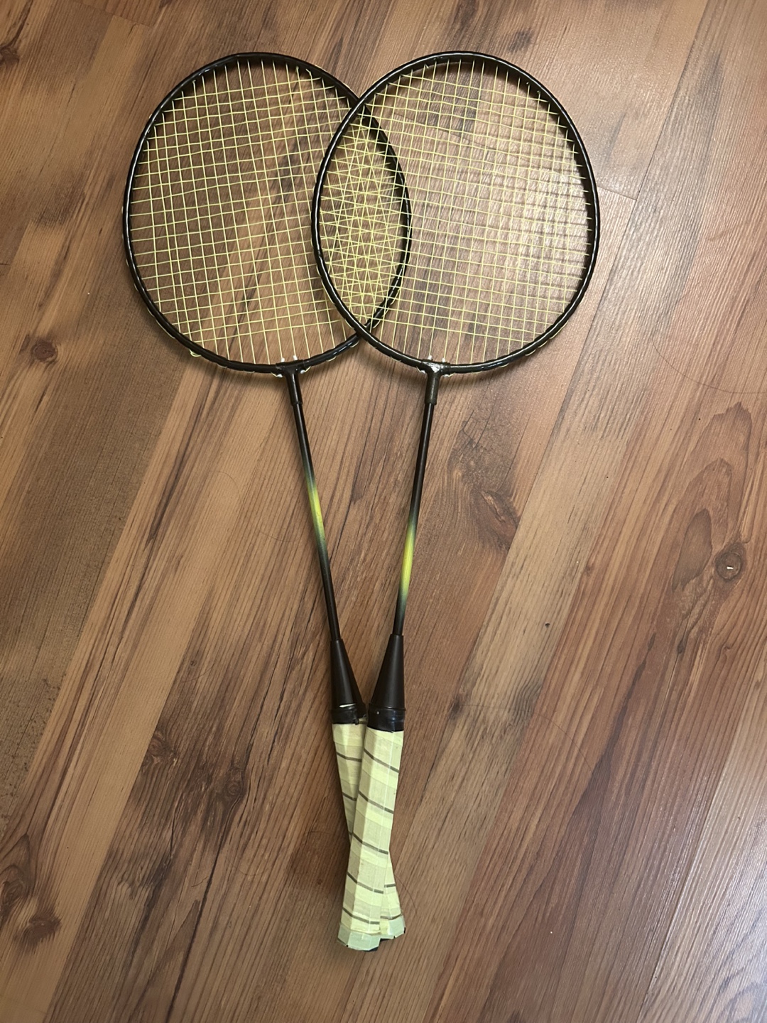 Two Badminton Rackets