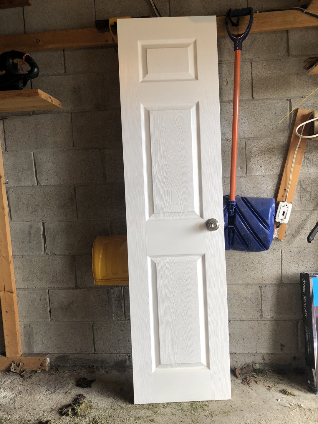 Single pantry Interior White Door