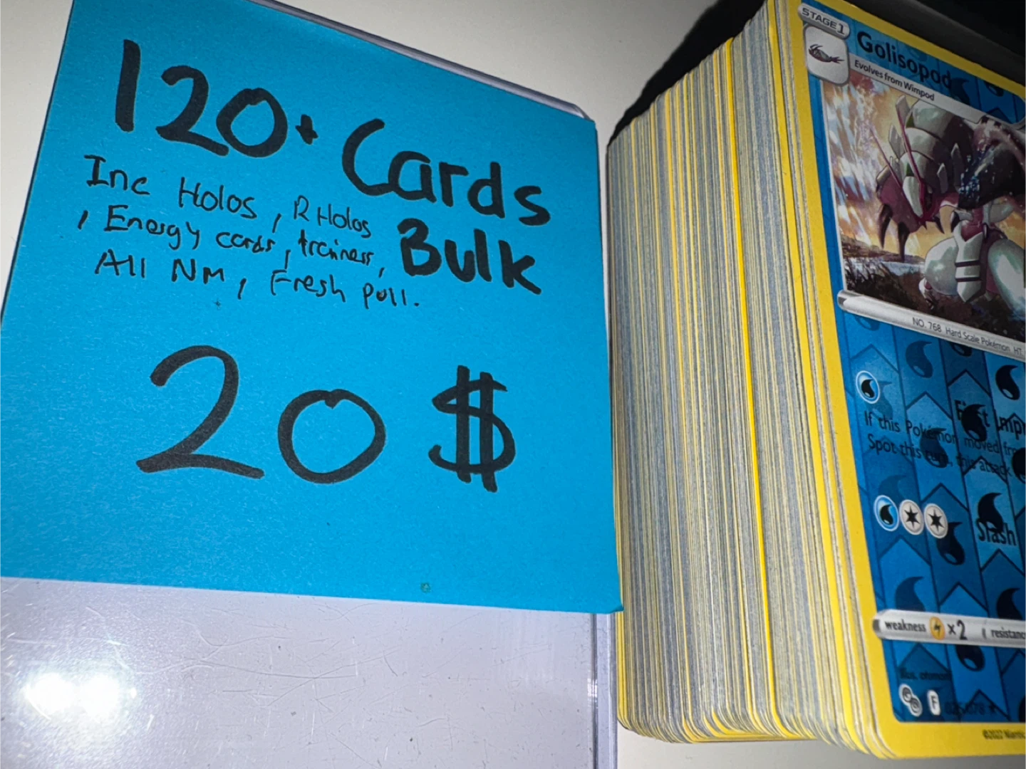 Pokemon Cards - 120+ Bulk Lot (Rare, Holos, Reverse Holo, etc.) - photo 2