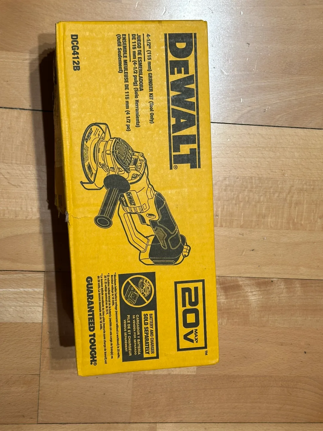 DeWalt 4-1/2" (115 mm) Grinder Kit (Tool Only) thumbnail