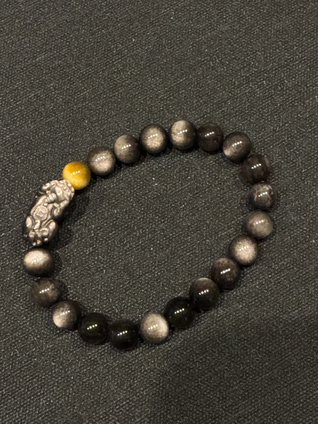 Beaded Bracelet with Pixiu Charm image indicator(3)