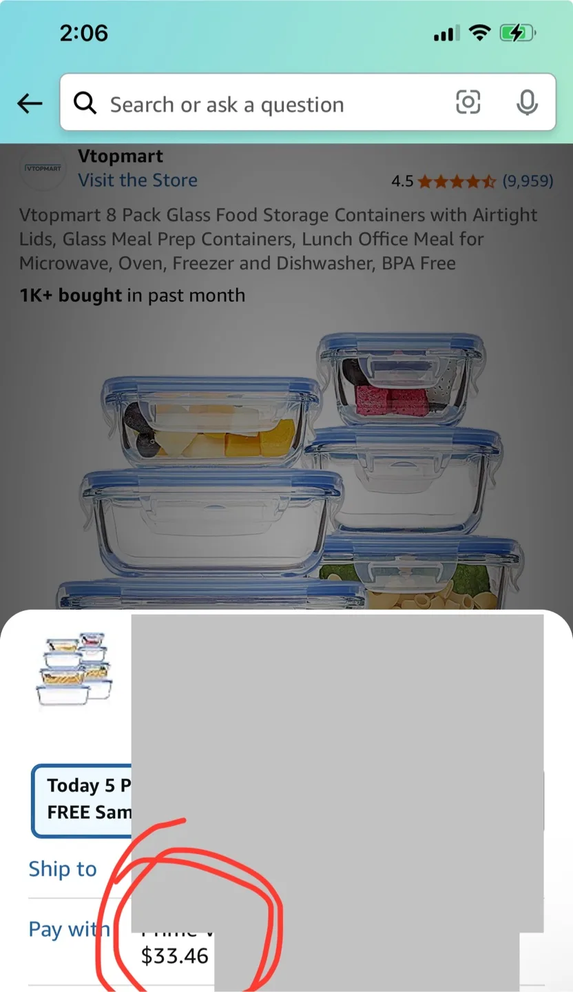 16pcs Leakproof Glass Food Storage Containers (orig.$33) image indicator(3)