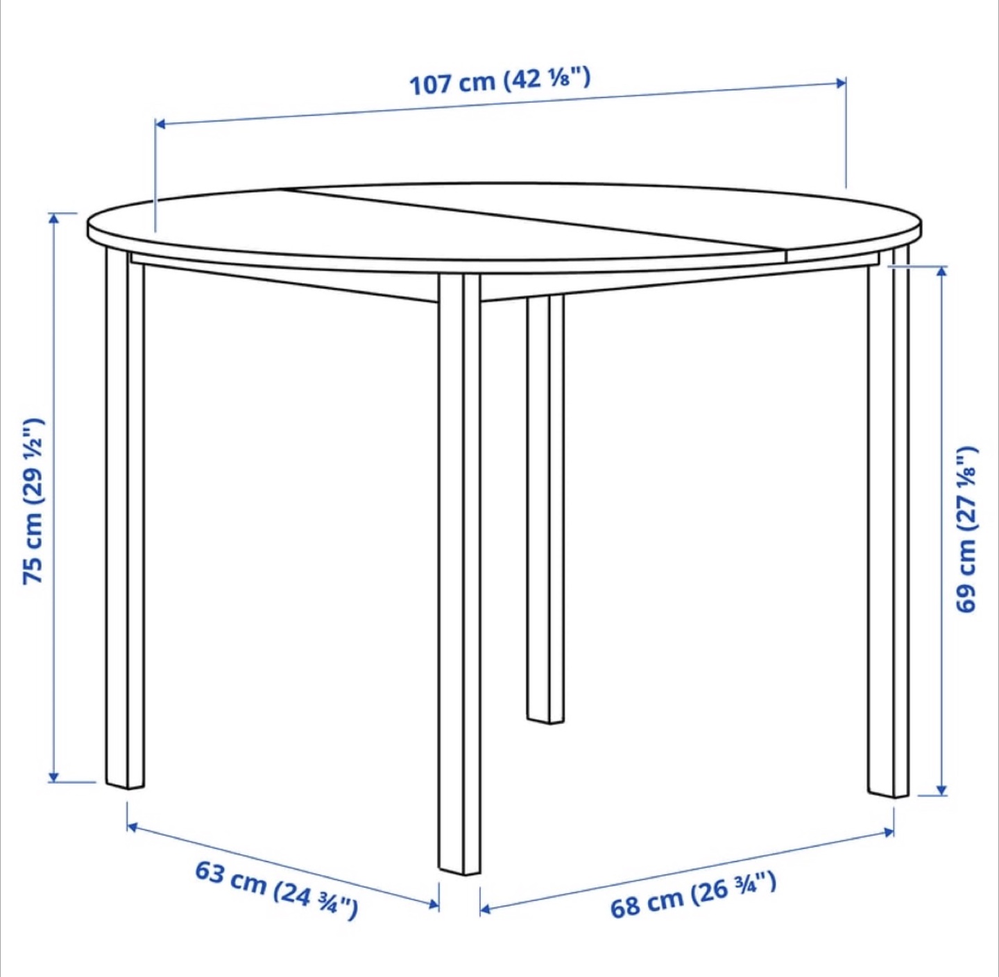 IKEA Vihals Table + 4 Adde Chairs – Moving Sale! - photo 3