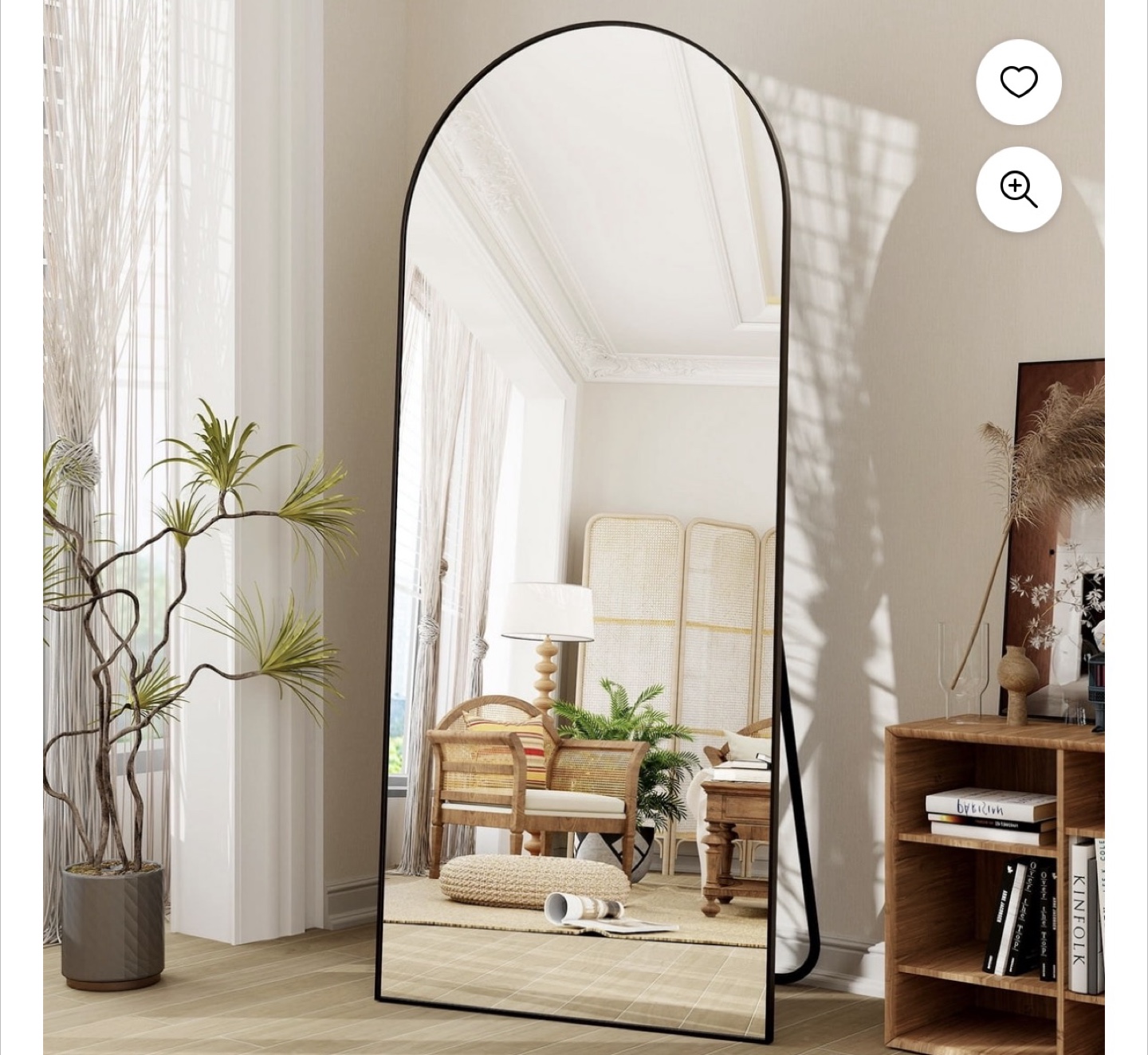 ✨ Oversized Arched Full-Length Mirror – Moving Sale! ✨ - photo 2
