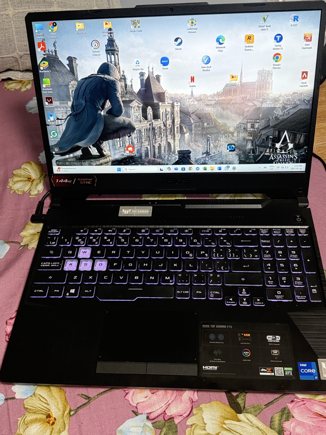 ASUS TUF Gaming F15 Laptop - i7, 16GB RAM, 512GB Storage - photo 3