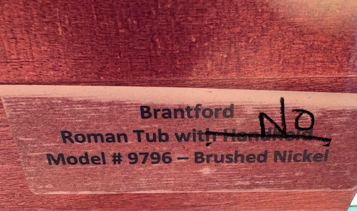 New Display model Moen Brantford Roman Tub Faucet - photo 3