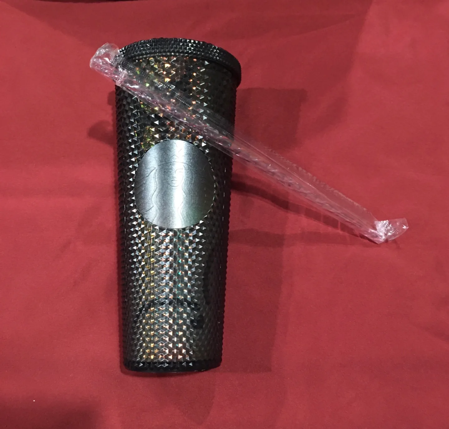 BLACK PINK Starbucks Studded Tumbler with Straw image indicator(6)