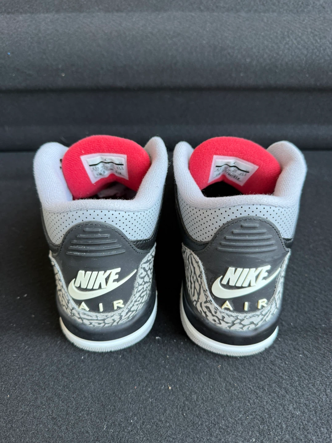 Jordan 3 Retro Black Cement Youth Size 6.5Y/8 Womens - photo 3